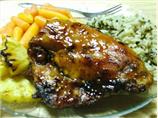 Grilled Chicken With Curry Glaze. Photo by Karen From Colorado
