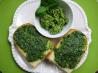 Basil Garlic Toast. Recipe by JackieOhNo!