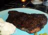 Crusty Grilled Peppercorn Steaks. Recipe by JackieOhNo!