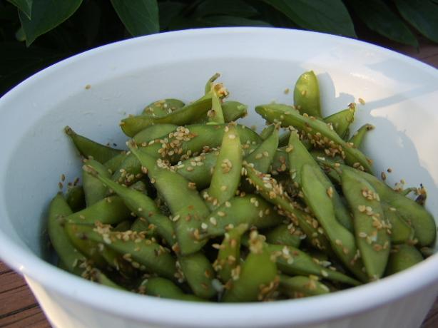 Finger Licking Sesame Edamame. Photo by LifeIsGood