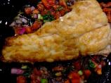 Provencal Salmon With Tomato Basil Sauce
