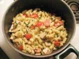 Spaghetti With Creamy Tomato and Goat Cheese Sauce