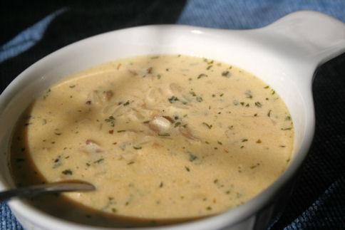 Must Love Cheese! Chicken & Wild Rice Soup. Photo by ~Nimz~