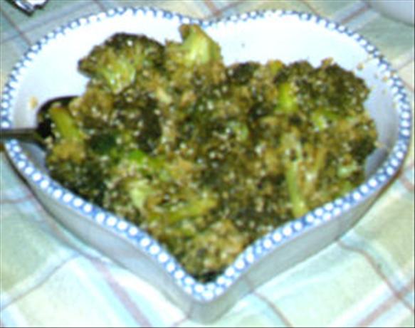 Roasted Broccoli Sesame Salad. Photo by Karen=^..^=