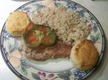 Baked Pork Chops and Rice