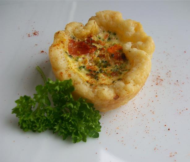 Tiny Quiches. Photo by Cookgirl