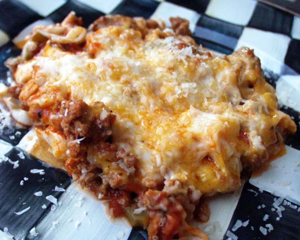 Baked "ziti" W/ Tofu Shirataki. Photo by FLKeysJen