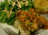 Baked Haddock With Tomato and Cilantro. Recipe by Jessica Anne