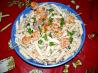 Shrimp-Tomato Pasta Salad. Recipe by JackieOhNo!
