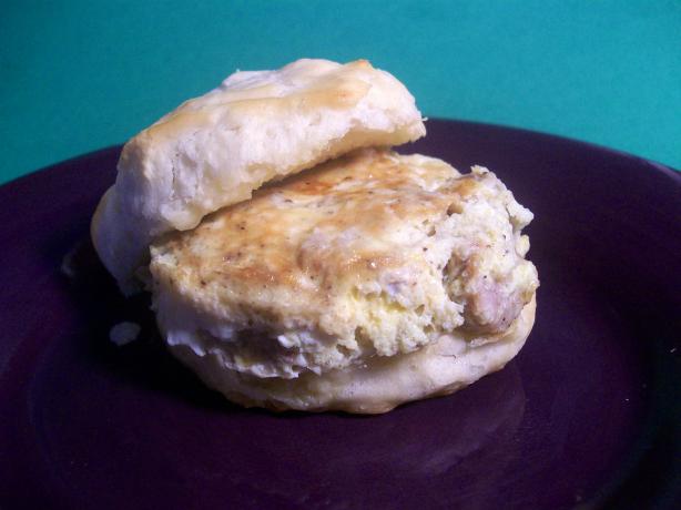 Big Breakfast Biscuit Sandwich. Photo by Sharon123