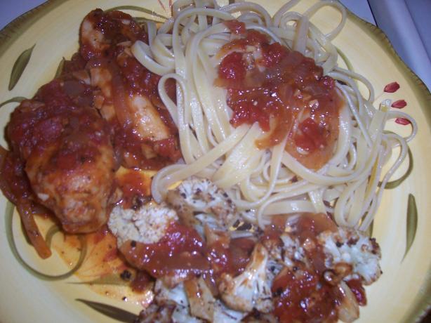 Varna-Style Braised Chicken (Bulgarian Dish). Photo by Karabea