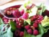 Mixed Green Salad With Raspberry Vinaigrette. Recipe by Anita Harris