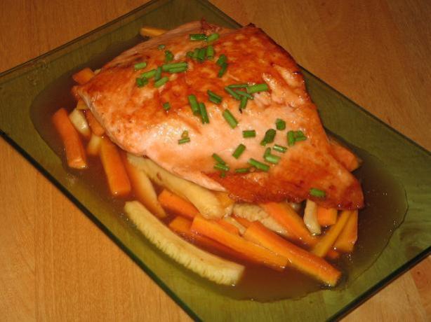 Oriental Salmon. Photo by The Flying Chef