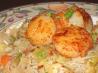 Seared Scallop Thai Noodle Soup