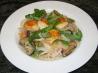 Seared Scallop Thai Noodle Soup. Recipe by Maito