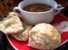 Whole-Wheat Biscuit Triangles. Recipe by JackieOhNo!