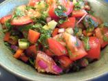 Tomato and Mint Salad With Pomegranate Dressing