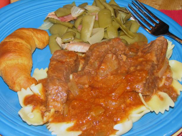 Swiss Steak (Crock Pot). Photo by cajunhippiegirl