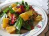 Salad Greens With Oranges, Strawberries and Vanilla Vinaigrette. Recipe by Crafty Lady 13