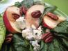 Bleu Cheese and Roasted Pecan Salad. Recipe by mary winecoff