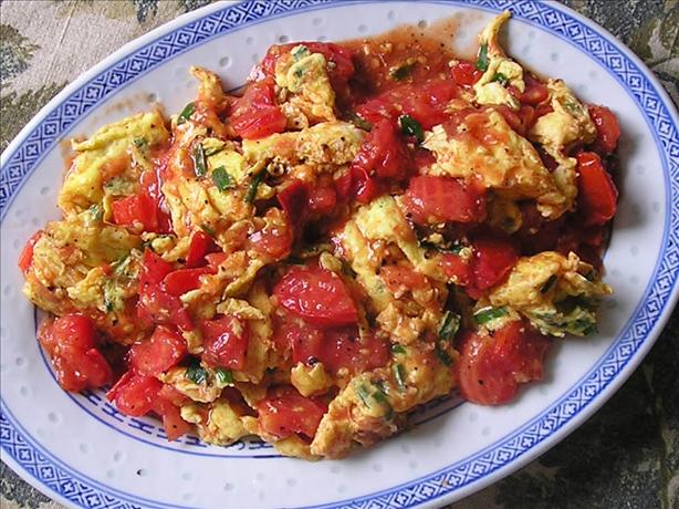 Egg with Tomatoes: Chinese home-style. Photo by Jenny Sanders