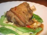 Asian Style Braised Lamb Shanks