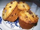 Moist Banana Chocolate Chip Muffins