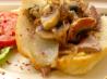 Grilled Steak Sandwich With Mushrooms and Caramelized Onions