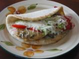 Avocado Chicken Pita. Photo by RedVinoGirl