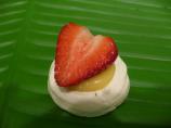 Vacherins With Lemon Curd and Strawberries