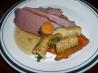 Beer-Braised Brisket With Carrots and Parsnips
