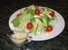 Super  Veggie Salad With Creamy Almond Dressing