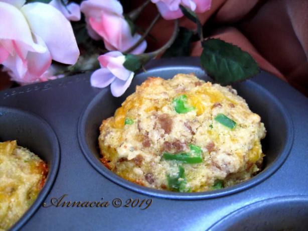 Sausage Pepper Muffins (Oamc). Photo by Annacia