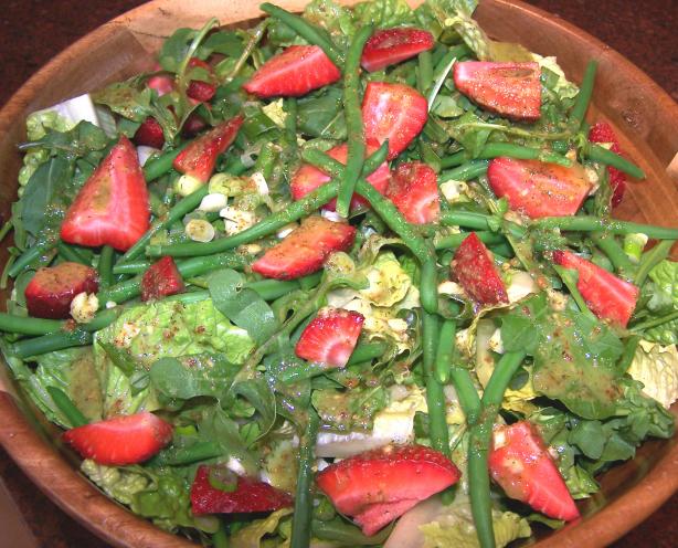 Spring Salad With a Really Cool Dressing!. Photo by Rita~