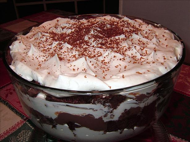 Kahlua Chocolate Trifle. Photo by PanNan