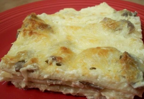 White Lasagne With Parmigiano Besciamella (Lasagne in Bianco ). Photo by *Parsley*