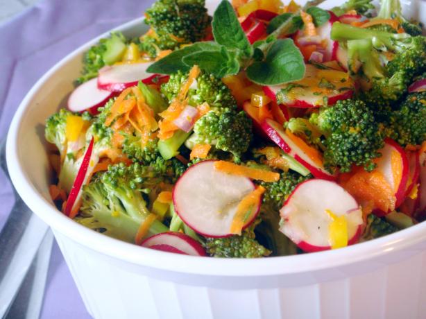 Rainbow Chopped Salad. Photo by Lori Mama