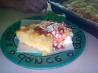 Pineapple Cake With Raspberry Sauce