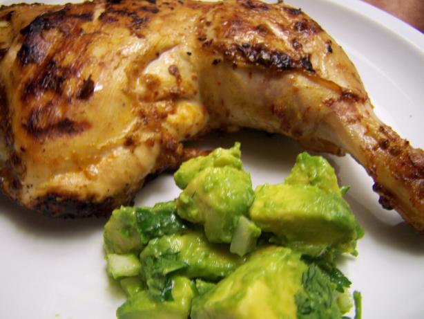 Chipotle Grilled Chicken With Avocado Salsa. Photo by CarolAT