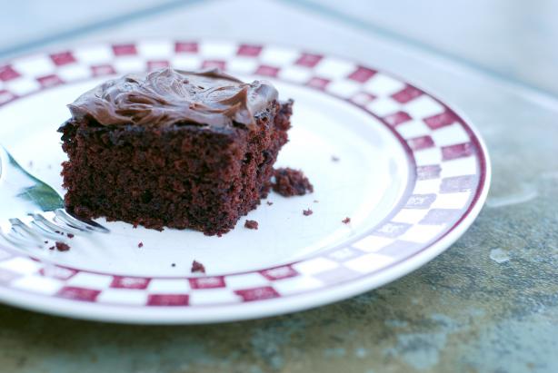 1 Pan Fudge Cake. Photo by Dine & Dish