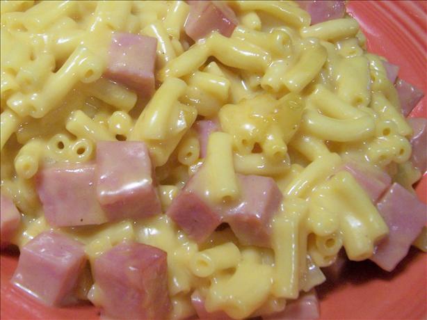Blue Plate Macaroni and Cheese with Ham. Photo by *Parsley*