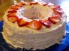 Strawberry Cream Cake