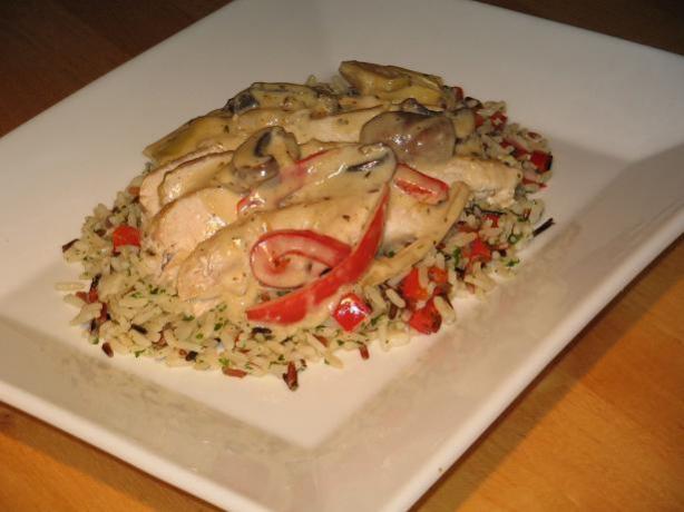Artichoke Chicken Saute. Photo by The Flying Chef