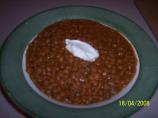 Slow Cooked Beef & Lentils