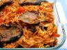 Baked Noodles and Eggplant. Recipe by Kitzy