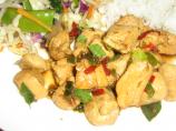 Chicken Stir fry with Chili and Basil