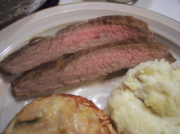 Grilled Flank Steak. Photo by Nif