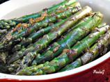 Asparagus With Caramelized Onions. Photo by PaulaG