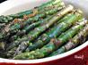 Asparagus With Caramelized Onions. Recipe by Chef Mean Green