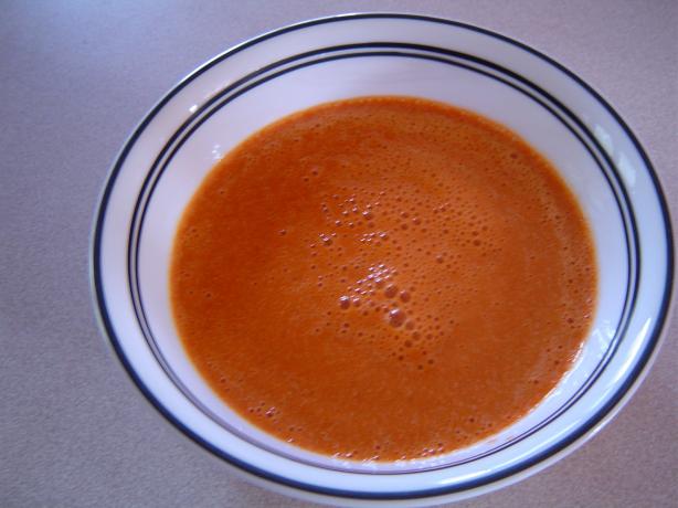 Raw Blended Sweet Potato Soup. Photo by mliss29